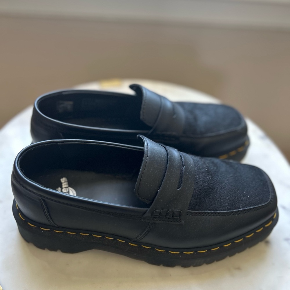Dr. Martens Penton Bex Calf Hair & Leather Loafers